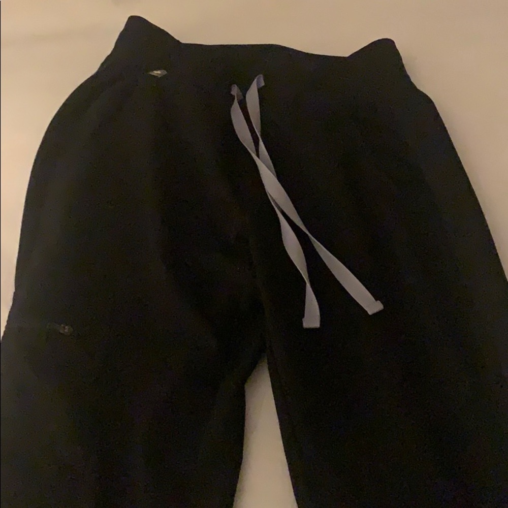Figs Black Joggers